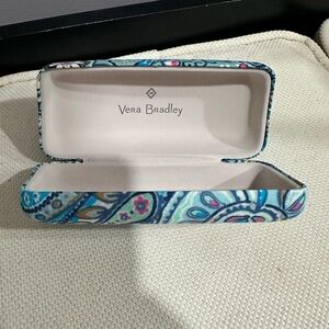 New Vera Bradley Multicolor Sunglasses/Eyeglass Hard Case